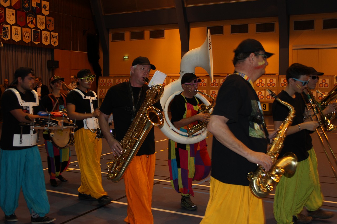 Les archers de la savoureuse au 24H internationales de Belfort 2015.